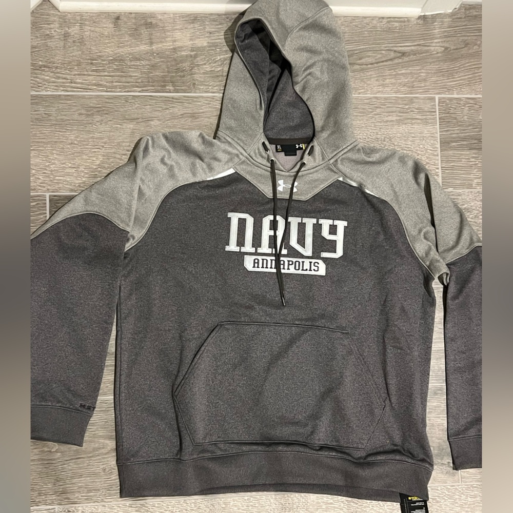 Navy Under Armour hoodie